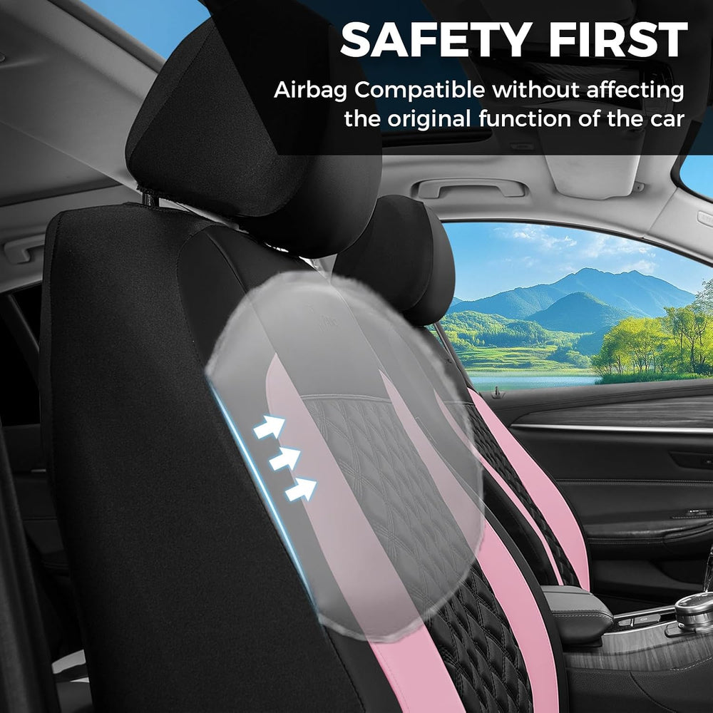 Seat Covers, Front Seat Covers 2 PCs, Automotive Seat Cover for Cars, Luxury ...