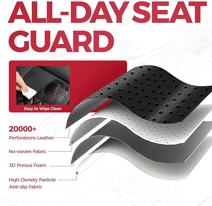 FREESOO CRV Seat Covers Full Set,