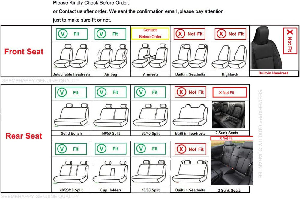 Bling Retro Fashion Lattice Silk and Leather Car Seat Covers Front and Rear S...