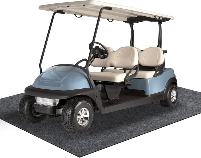 4.9 x 9.2 ft Garage Floor Mat for Under Car & Golf Cart, Oil Spill Mat to