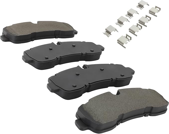 Premium Semi-Metallic Rear Brake Pads Compatible