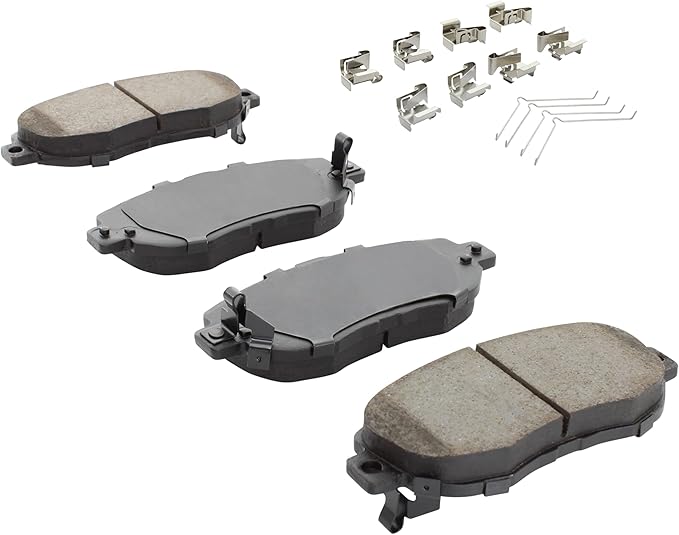 Premium Ceramic Front Brake Pads Compatible