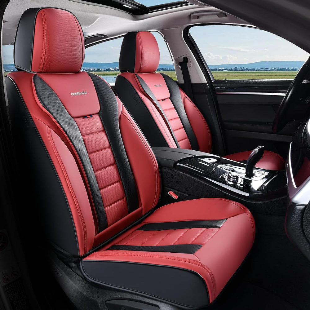 Coverado Car Seat Covers Full Set, Seat Covers for Cars, Front Seat Covers an...