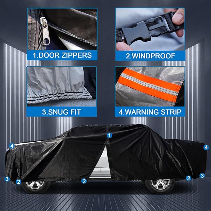 C10 Truck Cover Custom Fit 1960-2002 Standard/Extended/Crew Cab SB