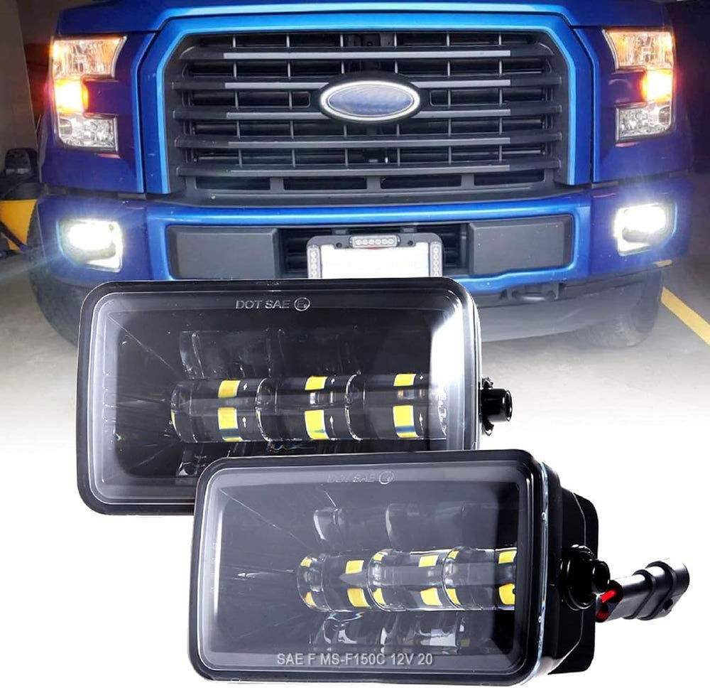 BICYACO Upgrade LED Fog Lights for 2015-2020 Ford F150, 2017-2022 F250 F350 F...