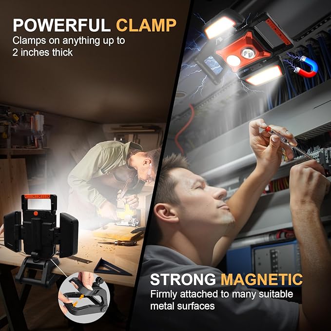 4000LM LED Work Light Rechargeable