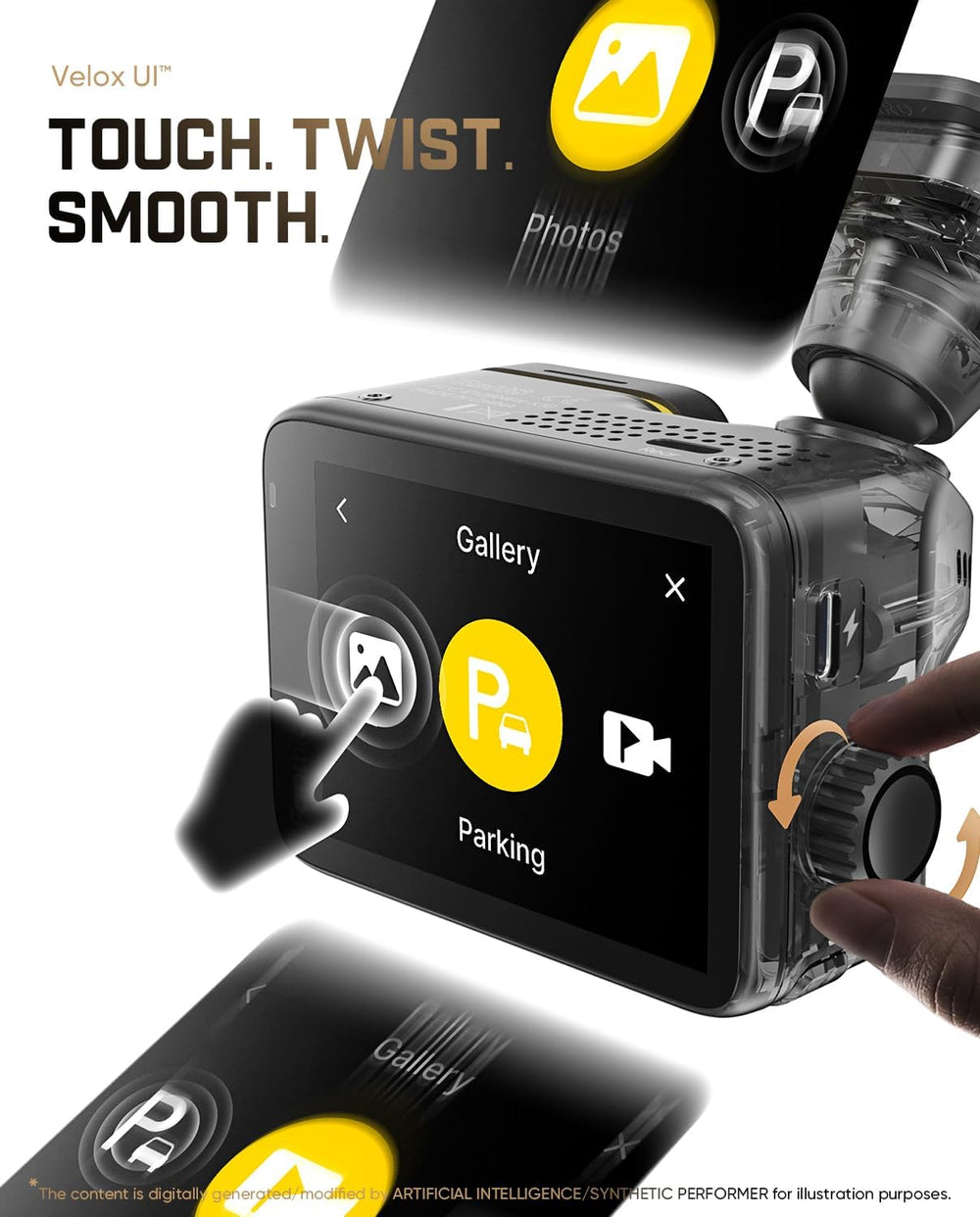 Fanttik Luma K10 Apex 4K Dashcam Front Rear, STARVIS 2 Sensor, AI Algorithm