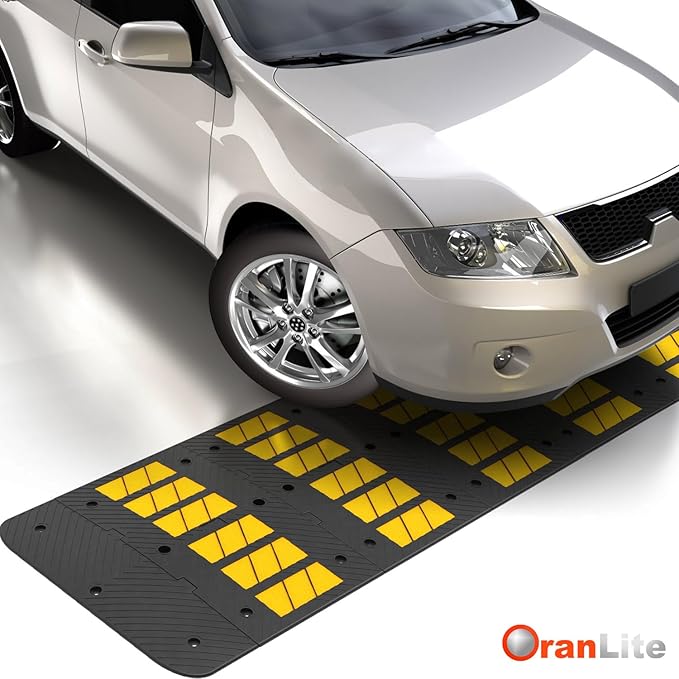 35" inch Width Speed Humps Rubber Speed Bumps