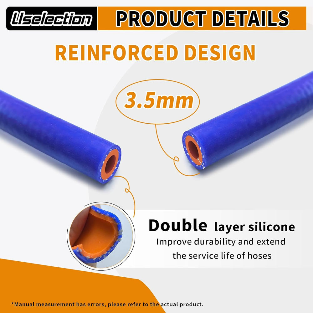 5/8" Silicone Heater Hose 10FT Kit Tee Y Coolant