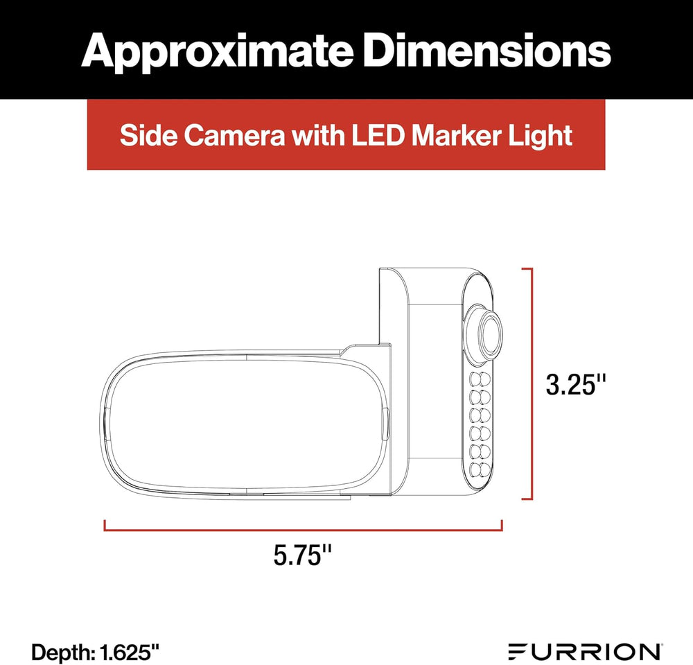 Furrion Vision S+ Wireless 3-Camera RV System with 7" Monitor, FOS7HTAEN