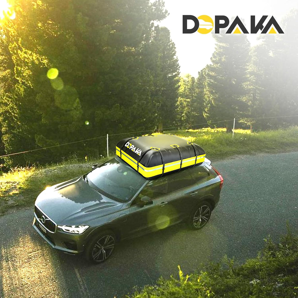 Car Rooftop Cargo Carrier Bag,100% Waterproof Heavy Duty 1000D Car Top Carrie...