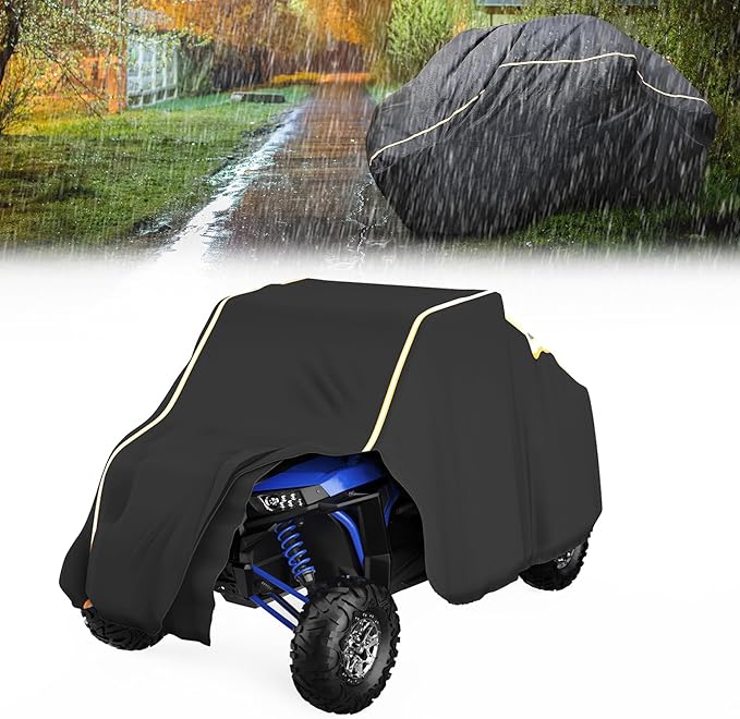 KEMIMOTO UTV Cover 2 Seater Heavy Duty Medium Size Compatible