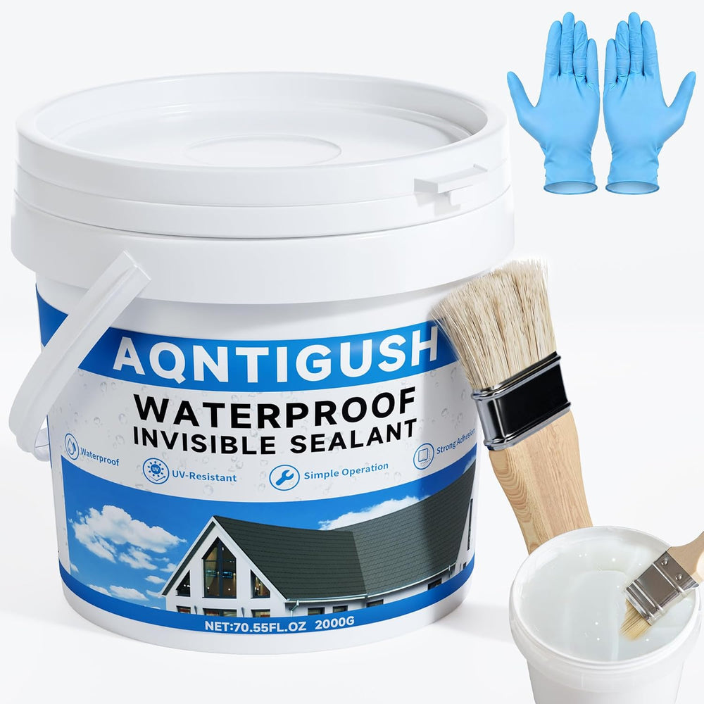 Transparent Waterproof Sealant for Indoor & Outdoor Repairing Leak 70oz