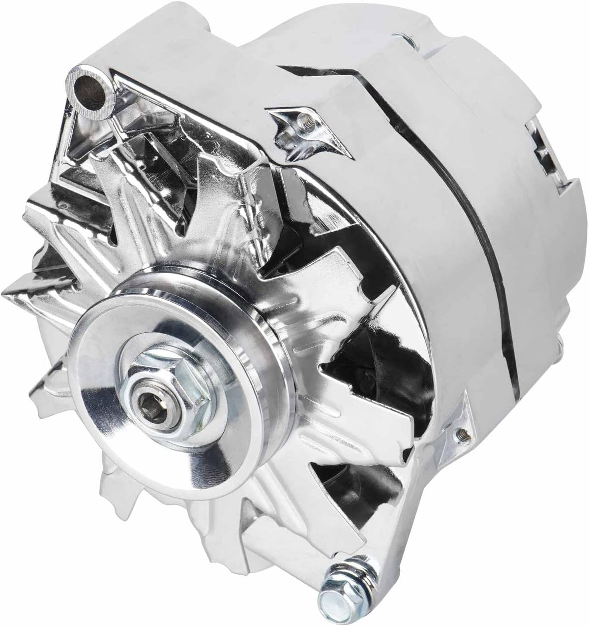 1-Wire Alternator Replacement Compatible with Buick for Chevrolet 12V 100 Amp 10SI Self-exciting SBC BBC GM 350 Replace for ADR0335-C 400-12395 240-203-3DC
