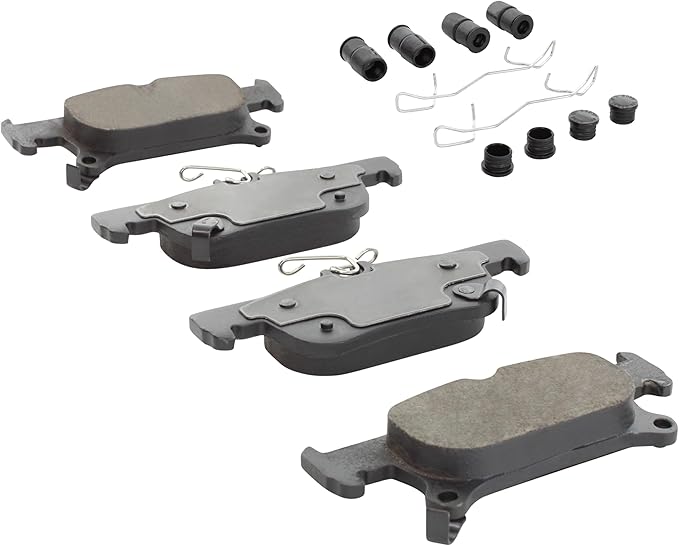 Premium Ceramic Rear Brake Pads Compatible
