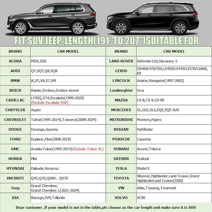7 Layers Waterproof Heavy Duty Car Covers