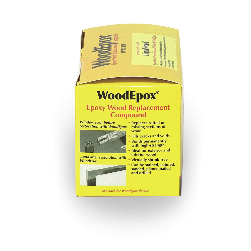 Abatron WoodEpox Kit - 2 Pint - 2-Part Structural Epoxy Adhesive Filler - Woo...