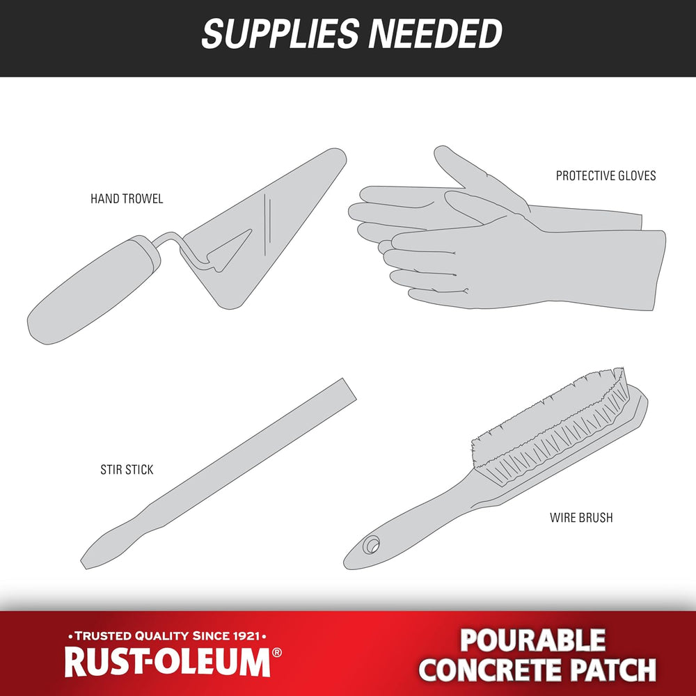 Rust-Oleum Pourable Concrete Patch