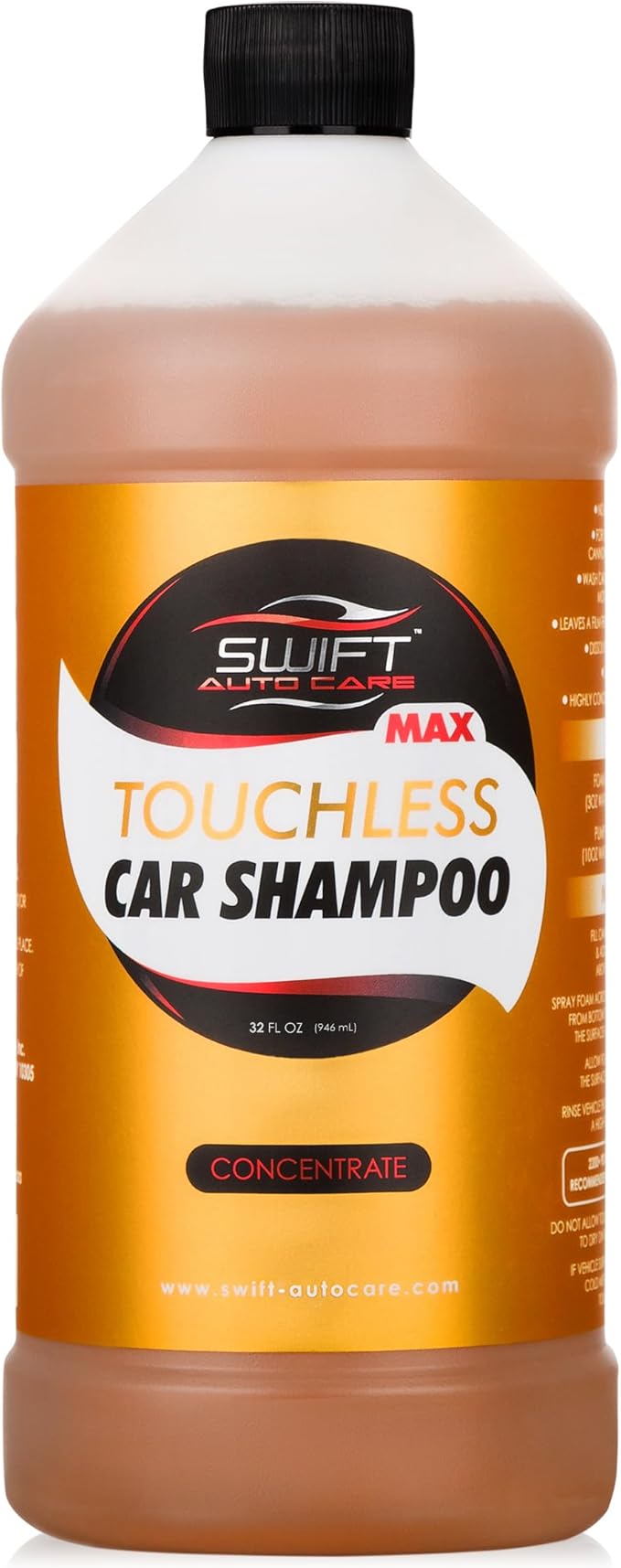 Swift Touchless Car Shampoo MAX Concentrate