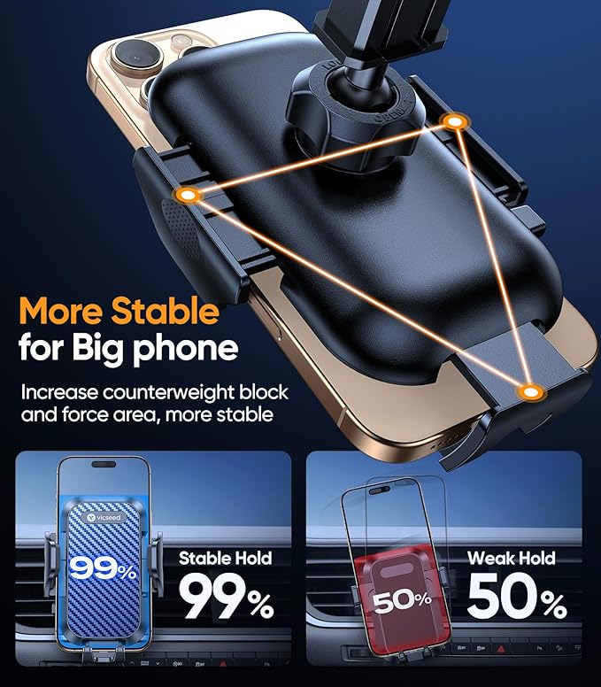 VICSEED Dark Blue Phone Holders