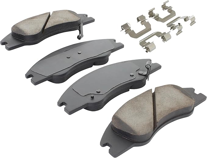Premium Ceramic Front Brake Pads Compatible