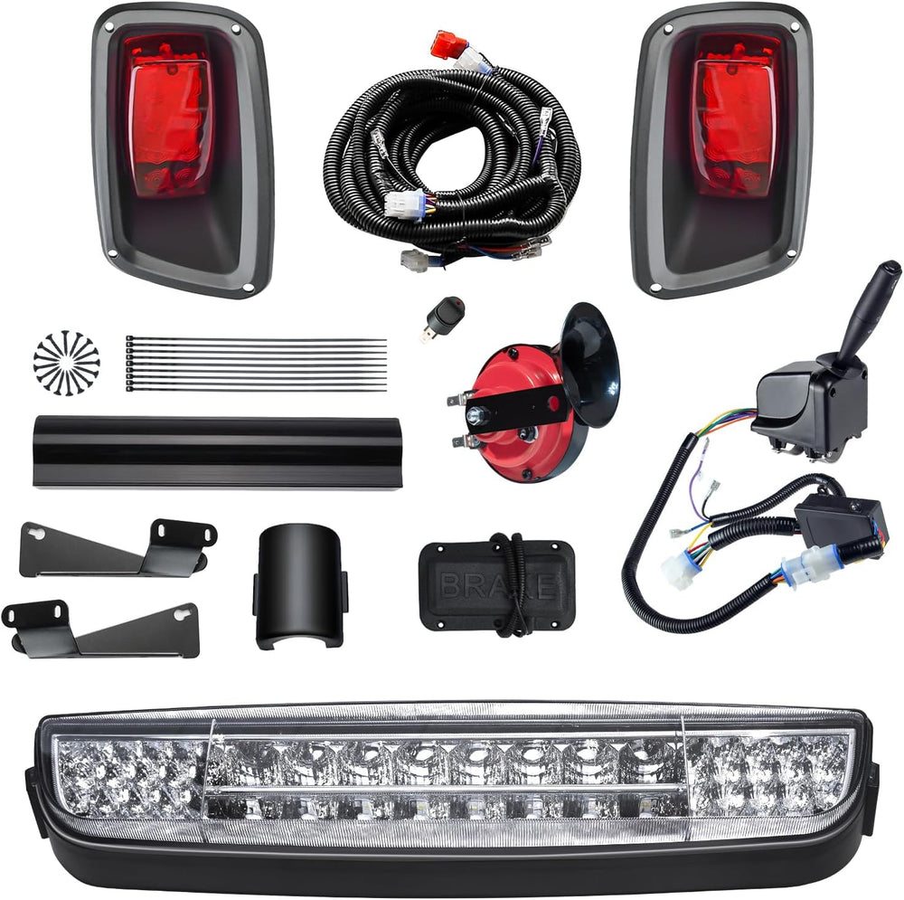 Golf Cart LED Light Kit for EZGO TXT 1996-2013 Gas&Electric Carts Deluxe ...