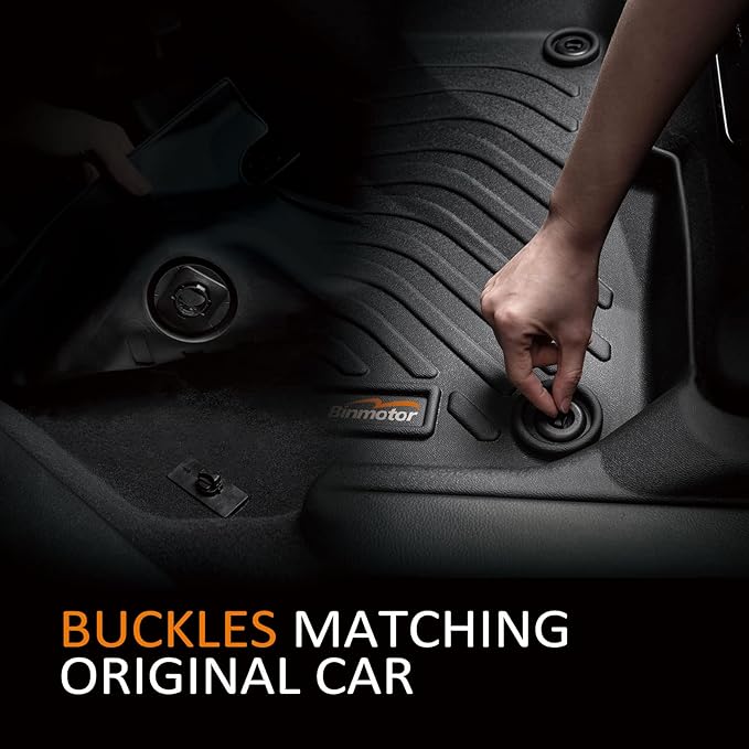 Binmotor-All Weather Floor Mats Custom Set