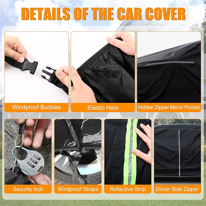 Waterproof Car Cover Compatible