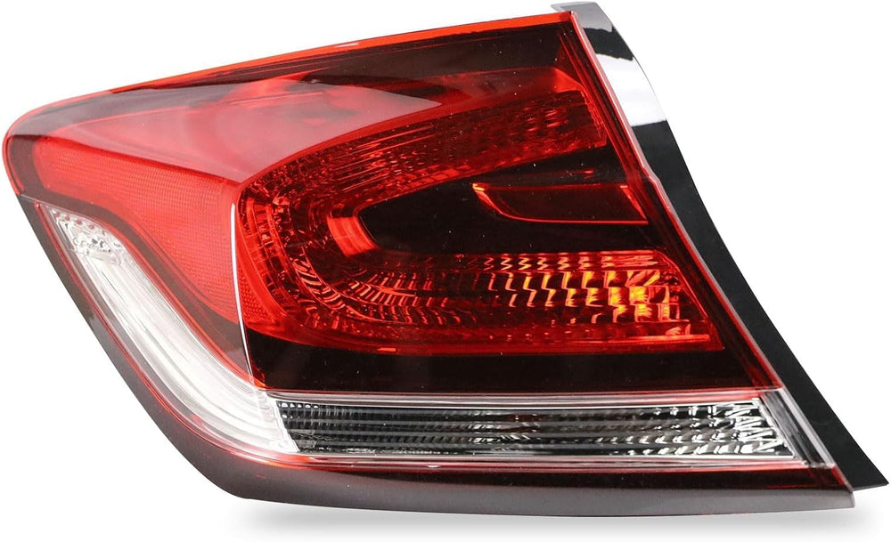 Tail Light Assembly Compatible With 2014 2015 Honda Civic 4 Door Outer Left D...