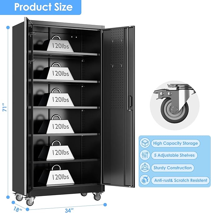 Metal Garage Storage Cabinet