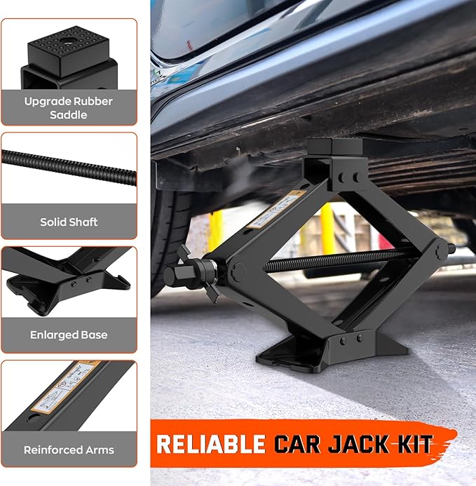 Universal Car Jack Kit Scissor Jack