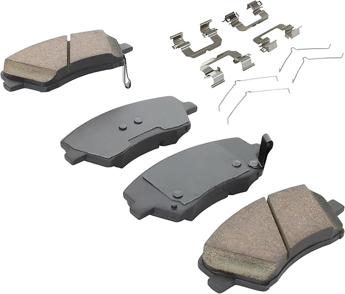 Premium Ceramic Front Brake Pads Compatible