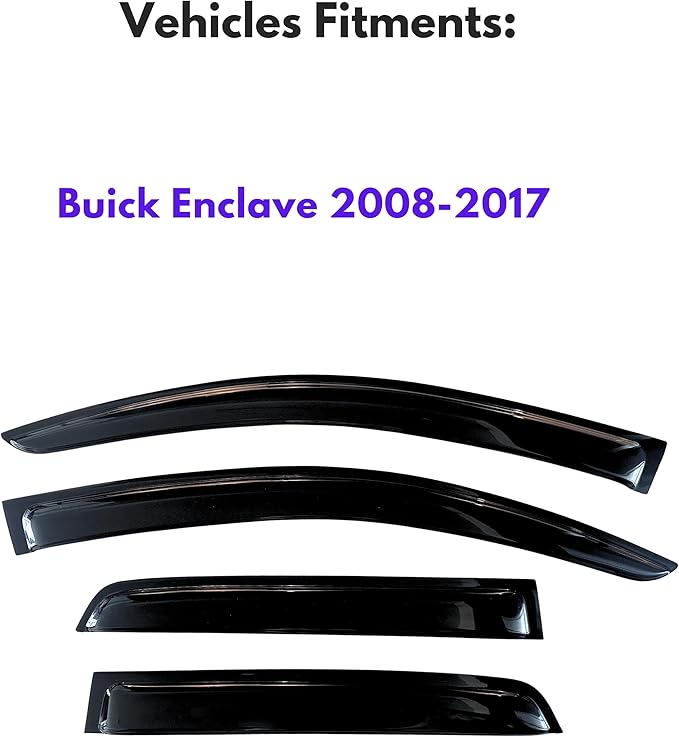KPY Window Visors Compatible