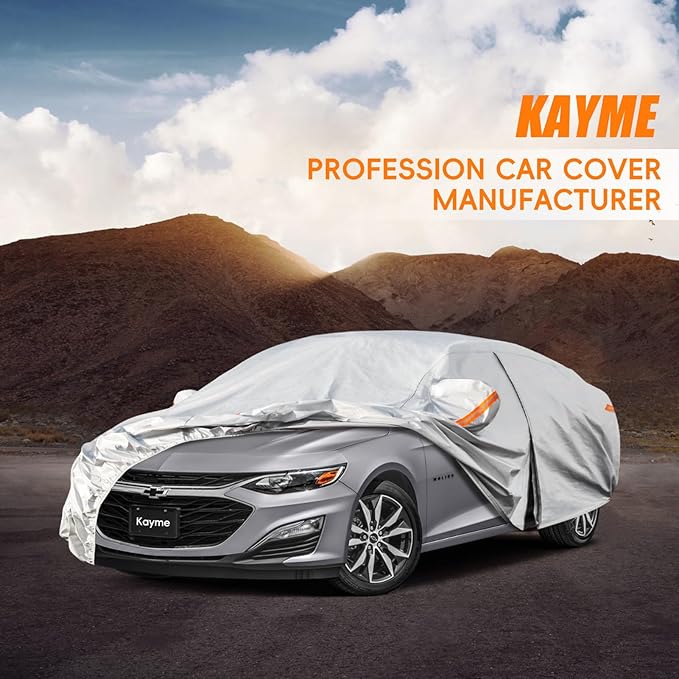 Kayme 6 Layers Car Cover Custom Fit