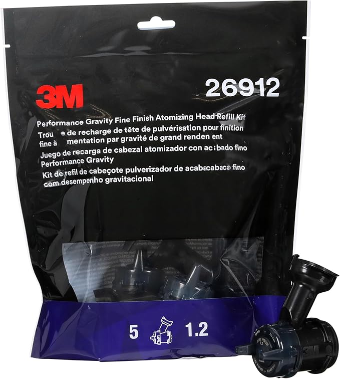 3M Performance Gravity Fine Finish Atomizing Head 26912,