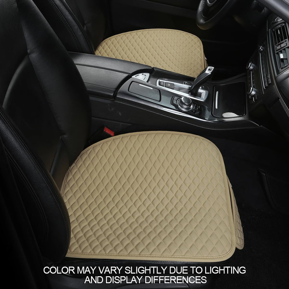 West Llama Pu Leather Car Seat Bottom Covers Protectors Include 1 Pair Front ...