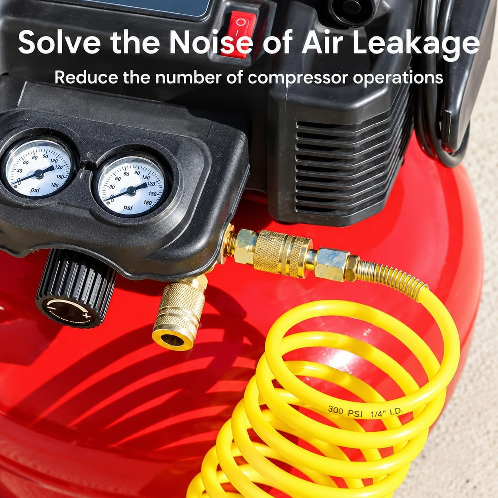 Air Hose Fittings Quick Connect, 1/4 Inch NPT