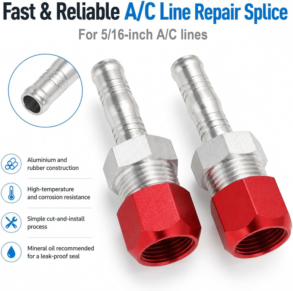 800-673 A/C Line Splice Kit for 5/16 Line 800673 Air Conditioning Repair Splice