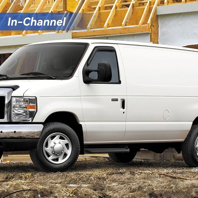 in-Channel Window Visors Rain Guards Shield