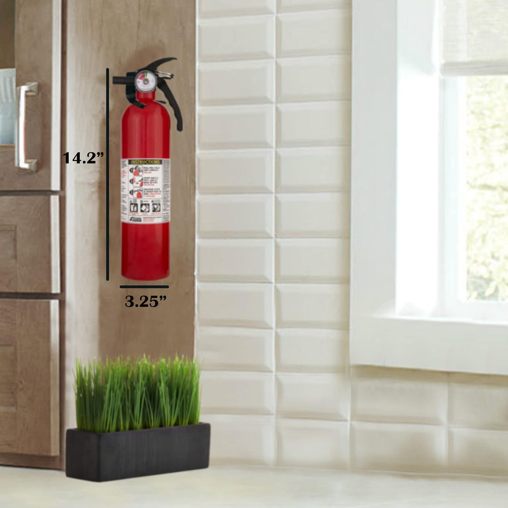 Kidde FA110 Multipurpose Fire Extinguishers 2 Pack - Red, (Rating 1-A:10-B:C)...
