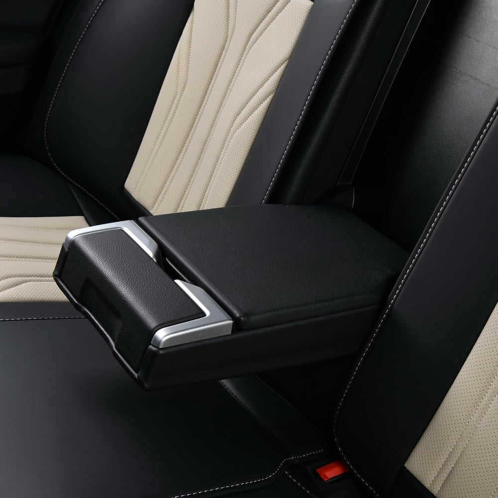 FLORICH Leather Seat Covers, Seat Covers Full Set, Car Seat Protectors 5 Seat...