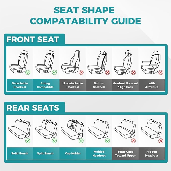 Car Seat Covers Full Set