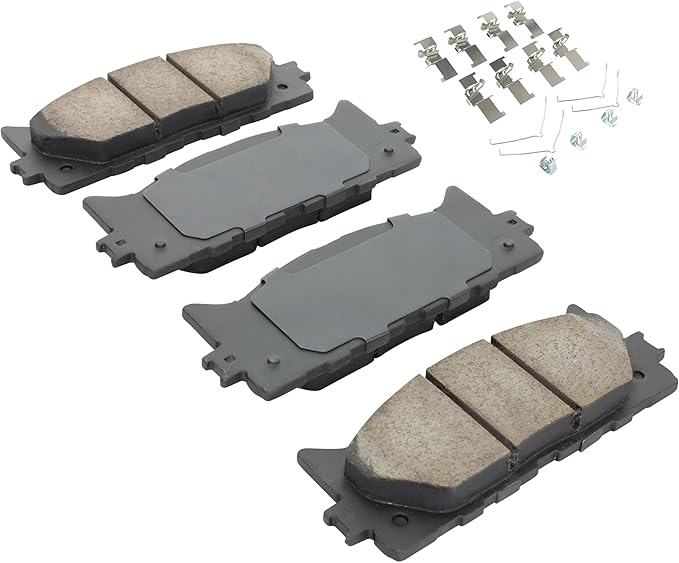 Premium Ceramic Front Brake Pads Compatible
