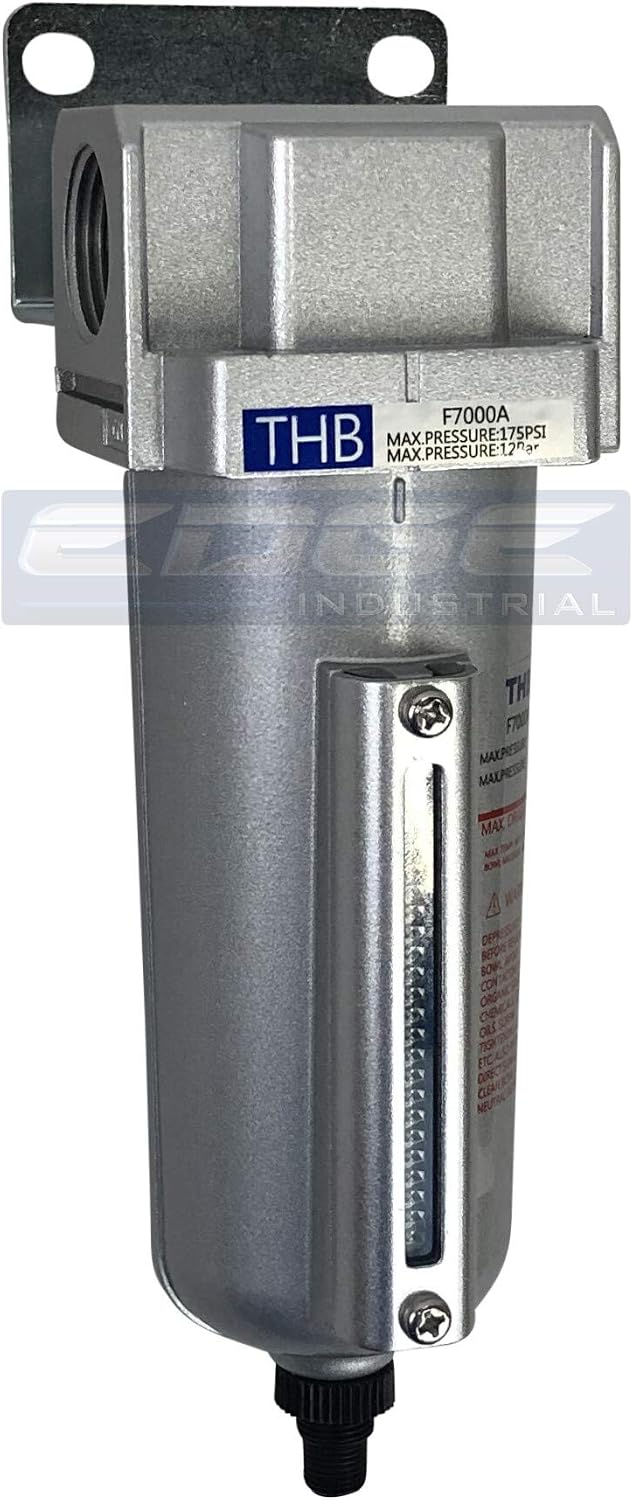 HEAVY DUTY INDUSTRIAL RATED HIGH FLOW PARTICULATE FILTER, IN-LINE WATER TRAP ...
