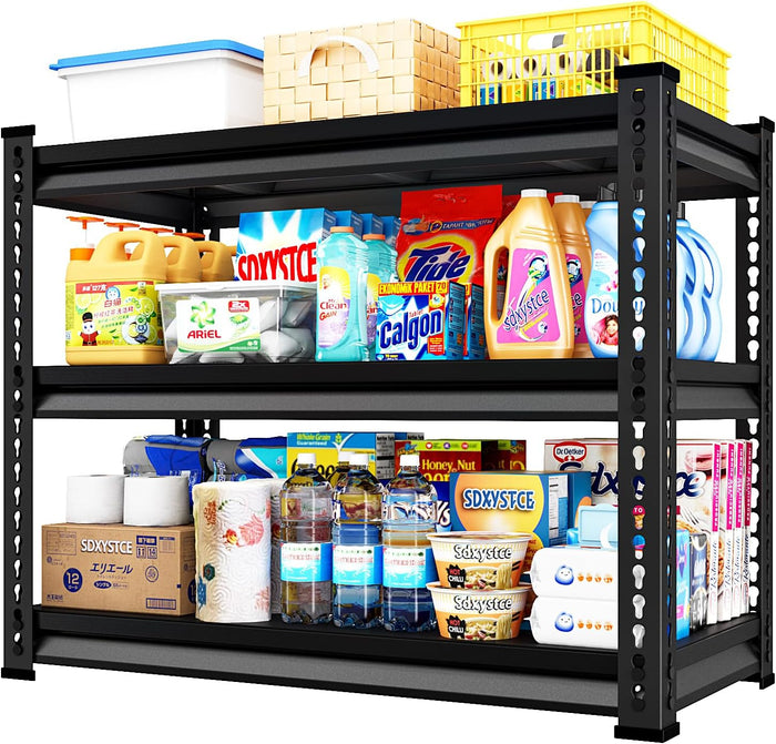 40" W Garage Shelving Heavy Duty, 1350LBS Loads Shelving Units and Storage Racks