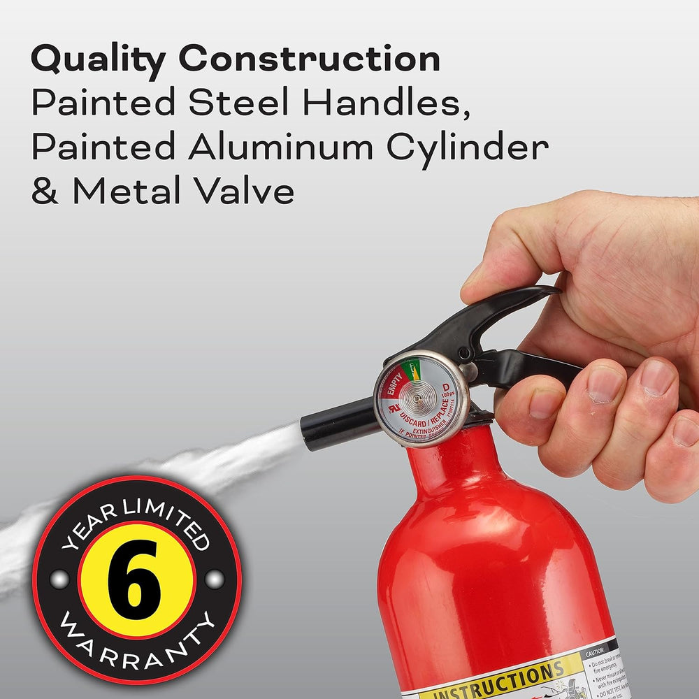 Kidde Kitchen + Home Fire Extinguisher Set, 711A | 1-A:10-B:C, RESSP+FA110G