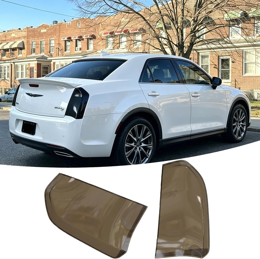 Tail Light Covers Guards Tint Fit For Chrysler 300 2015-2023 Accessories 300C...