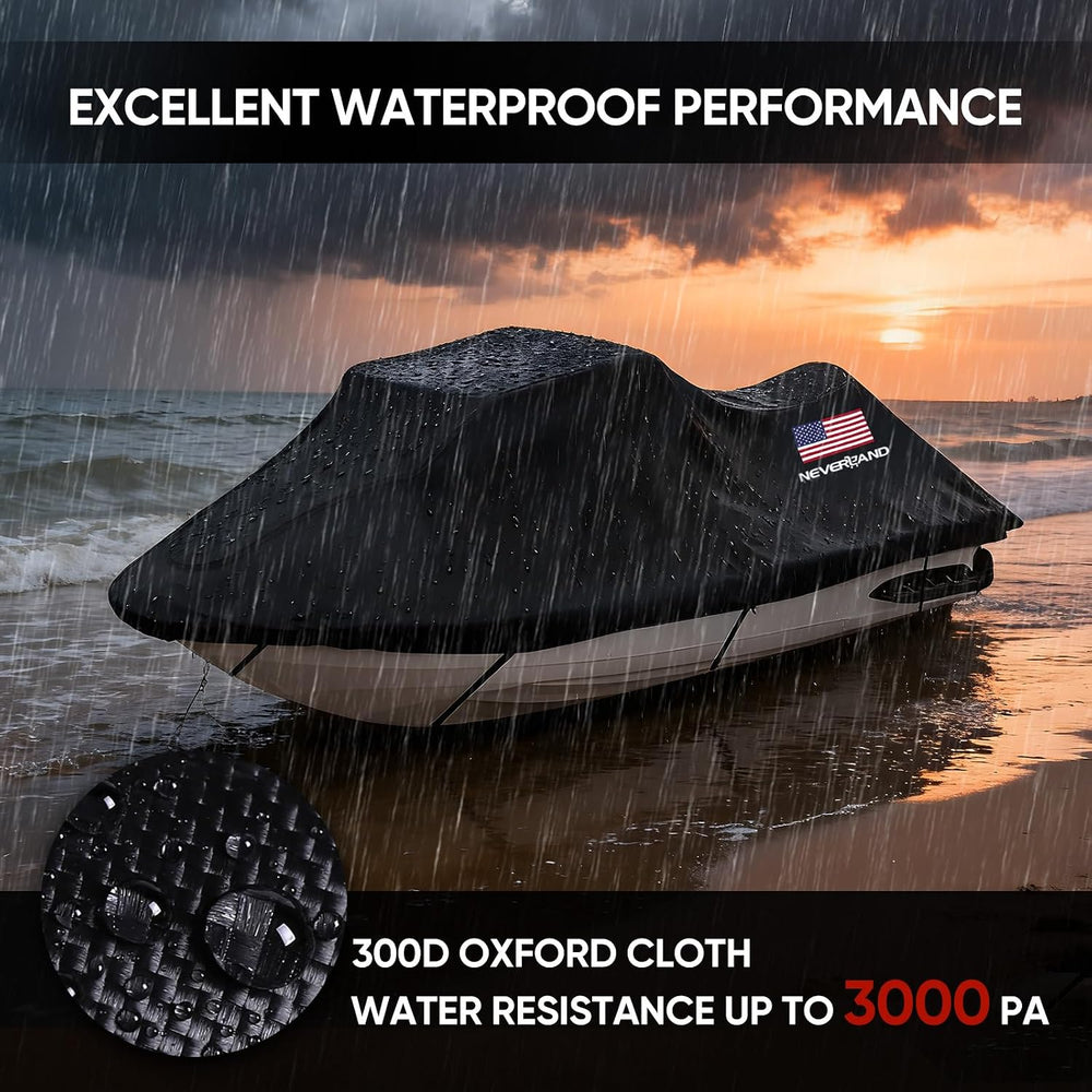 Jet Ski Cover - Jetski Covers Compatible with Yamaha Seadoo, Jet Ski Covers 2...