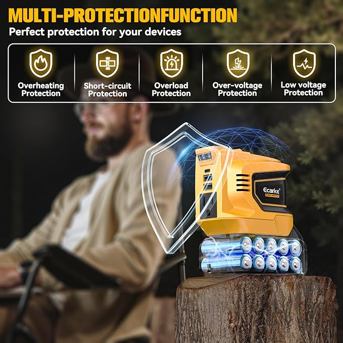 200W Portable Power Inverter Compatible (2-Pack)