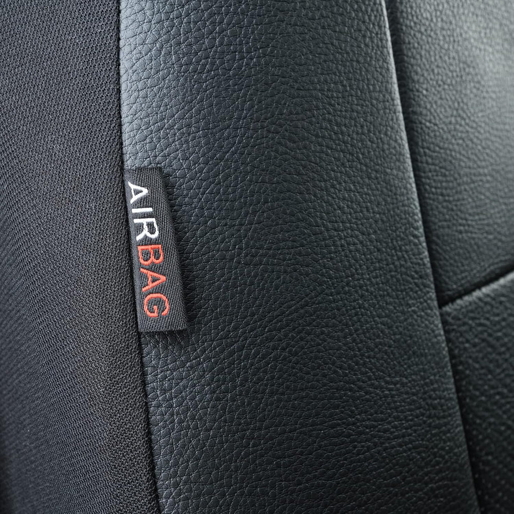 CAR-GRAND Faux Leather Car Seat Covers Full Set, Breathable Automotive Front ...